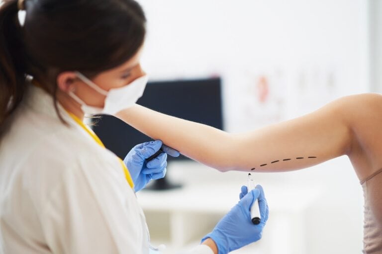 plastic surgery consultation