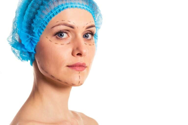 preparation for facial surgery